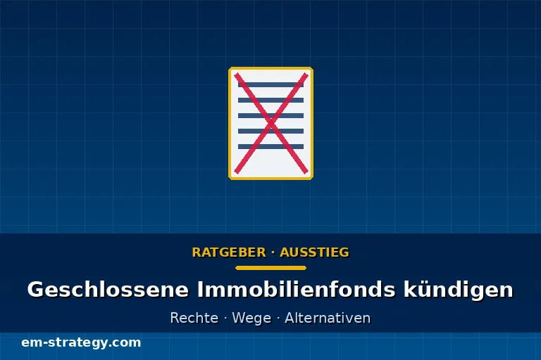 Ablauf Kündigung geschlossener Immobilienfonds