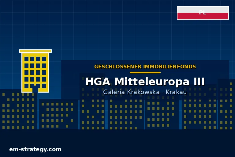 HGA Mitteleuropa III – Galeria Krakowska Krakau geschlossener Immobilienfonds Zweitmarkt
