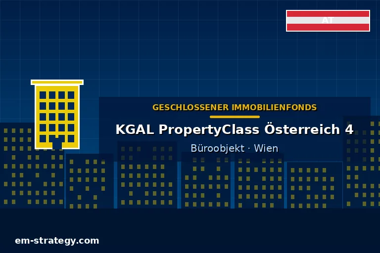KGAL PropertyClass Österreich 4 – Büroobjekte Wien geschlossener Immobilienfonds Zweitmarkt
