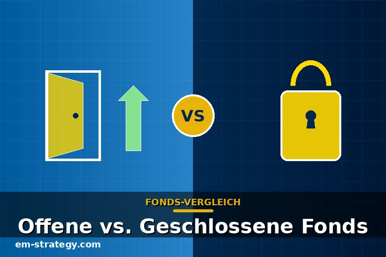 Offene und geschlossene Fonds – Unterschiede im Vergleich