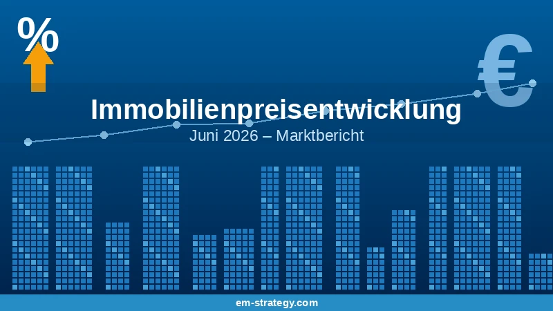 Immobilienpreisentwicklung Juni 2026 – EZB-Zinserhöhung, fallende Inflation, Fondskrise